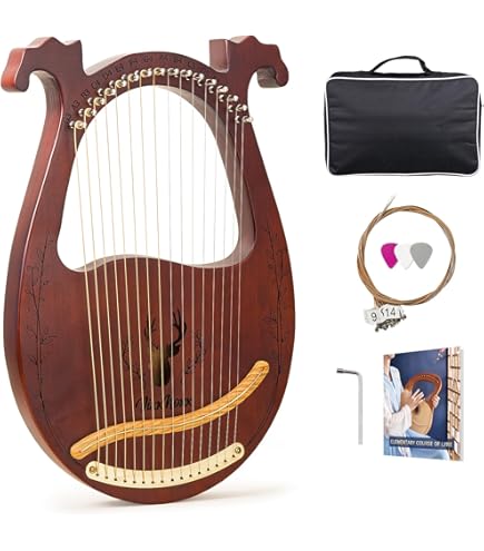 Amazon.co.jp: Lute Harp リュート ハープ Roosebeck社【並行輸入